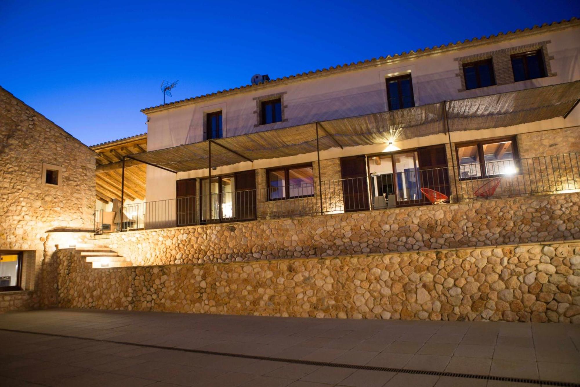 Casa Rural Masia Les Apieres El Pla de Manlleu Exterior photo